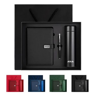 A5 Notebook Pen Thermos Corporate Gift Box