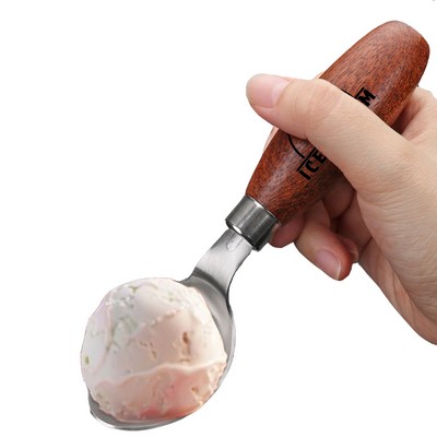 Ice Cream Scoop with Wooden Handle